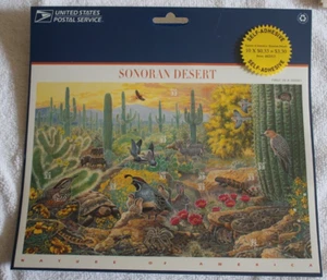 USPS - Sonoran Desert - Nature of America -Sheet of 10 33 cent Stamps - Picture 1 of 1