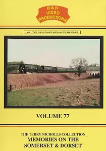 B&R No 77 Dvd: Somerset & Dorset Railway: S&D Mangotsfield Templecombe Radstock - Picture 1 of 1