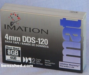 3x IMATION DDS-120 4mm Data Tape 8GB/4GB NEW & SEALED - MADE IN JAPAN - Picture 1 of 2