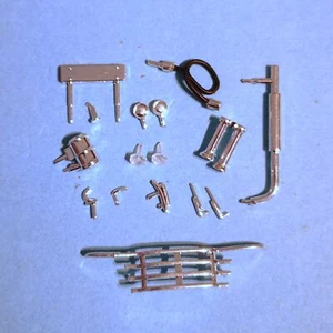 Corgi US52908 Diamond T620 Dropside Truck Chrome Details Pack D2.4 - Picture 1 of 2