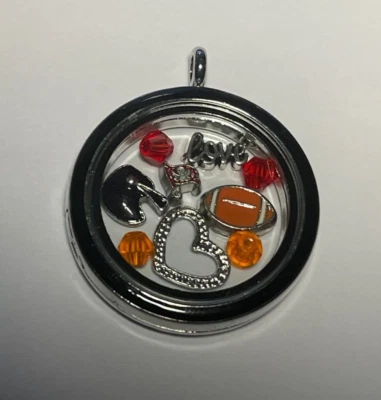 坦帕湾海盗队 NFL 记忆小饰品吊坠 带 22 英寸链条 全新 — 第 1/4 张图片