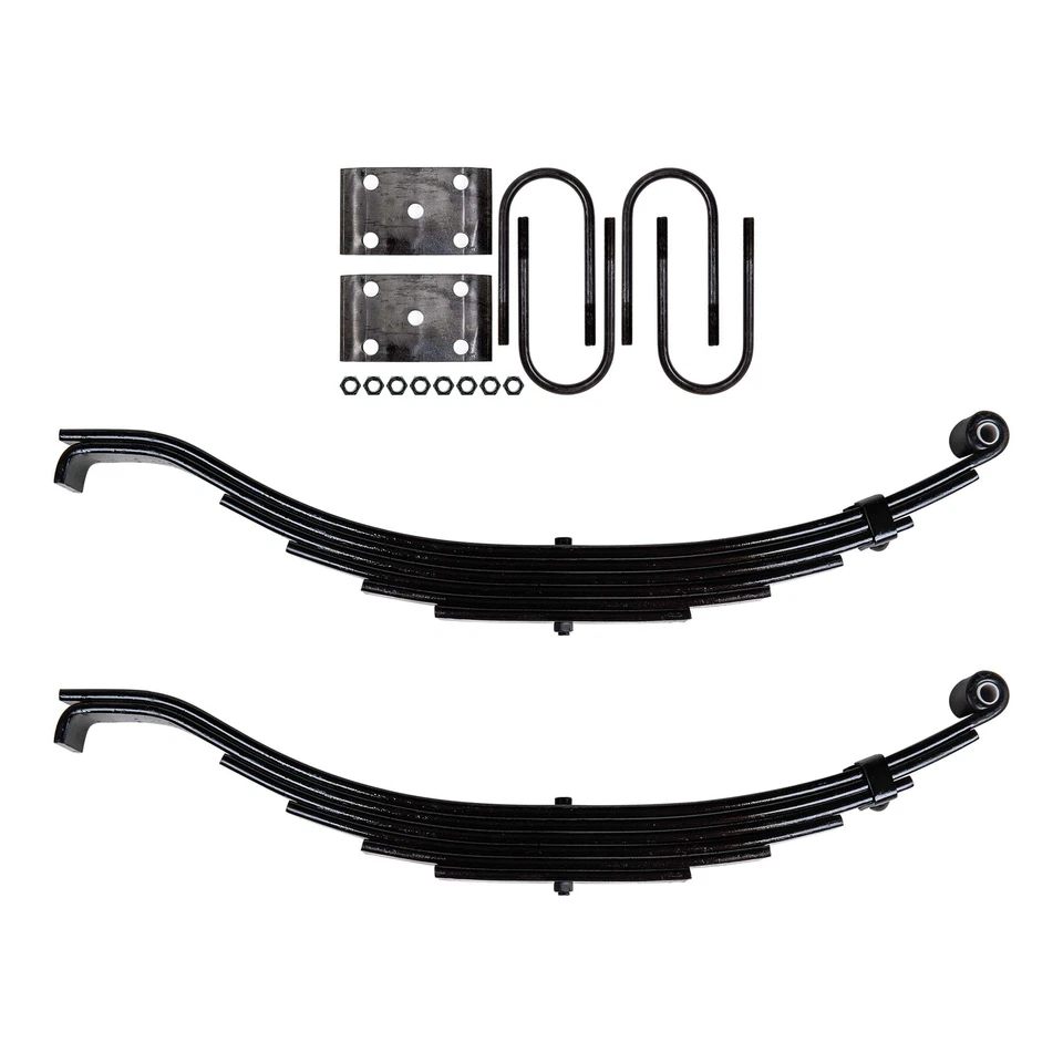 Trailer 6 Leaf Slipper Spring Suspension Kit for 3.5" Tube 8000 lb Axles - Image 1 of 1