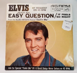 Elvis Presley SUCH AN EASY QUESTION (ROCK 45/PS) #8585 PLAYS VG++ NO NOISE! - Picture 1 of 6