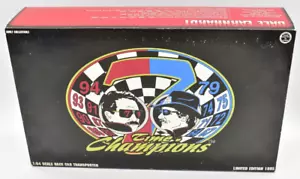 Winston Cup Collectable 7 time Richard Petty Dale Earnhardt 1:64 Transporter - Picture 1 of 12