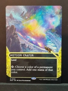 MTG - Meteor Crater - Stellar Sights - Edge of Eternities - Magic the Gathering - Picture 1 of 10