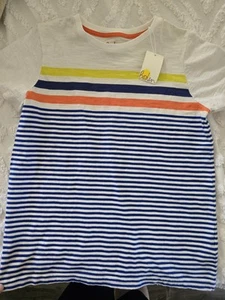 Boys Size 13 Mini Boden Striped T Shirt - Picture 1 of 3