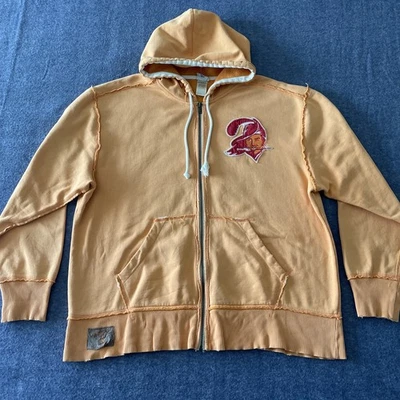 Vintage Tampa Bay Buccaneers Sweatshirt Mens XXL Orange Creamsicle Distressed - Image 1 of 4