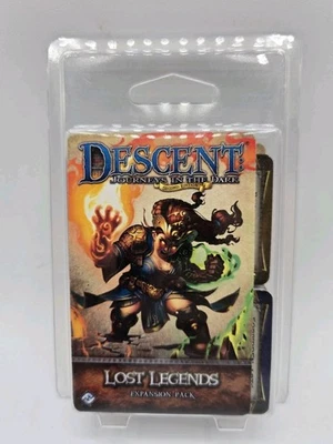 FFG Descent Journeys in The Dark 2da Edición Leyendas Perdidas Expansión RARO Nuevo Foto 1 de 3