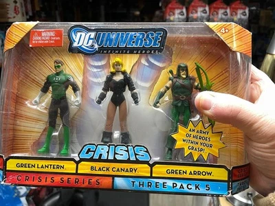 DC Universe Infinite Heroes Crisis Linterna Verde Negro Canario Verde Flecha Nuevo Foto 1 de 4