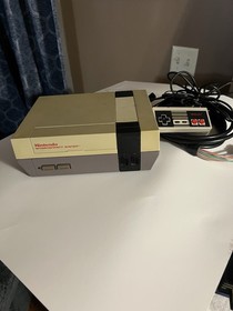 Original Nintendo NES System. 1 Controller Adapter And Power Cord. Tested/works