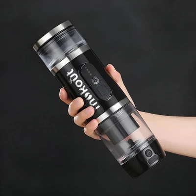 Macchinetta da caffè Portatile Mokout 3in1 capsule o macinato Con Cappuccinatore - Immagine 1 di 3