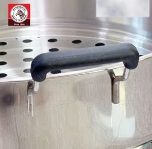 Thai Zebra Brand Friendly Steaming Set Stainless Steel 2 Steamer Plate XL 50 cm - Picture 1 of 15