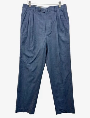 Incotex Italy High Comfort Super 100's Chino Dress Slacks Fits Mens Sz 30" Waist - Image 1 of 4