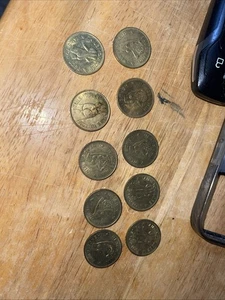 * Moneda volteadora desnuda para adultos de 10 piezas "Cabezas que gano - Colas que pierdes" - Imagen 1 de 6