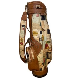Rare Women’s 6-Way Golf Cart Bag with 4 Zippered Pockets in Good Condition - Picture 1 of 15