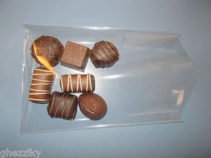 100 4x4" Crystal Clear Bakery Cookie Candy Cake, Soap Cellophane Cello Poly Bags - Picture 1 of 5