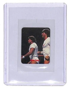 WWF STRIKE FORCE 1988 Borden Sticker Sealed in plastic holder wwe - Picture 1 of 2