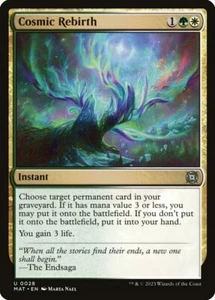 Cosmic Rebirth (028) March of the Machine: The Aftermath MAT MTG Magic - Picture 1 of 1
