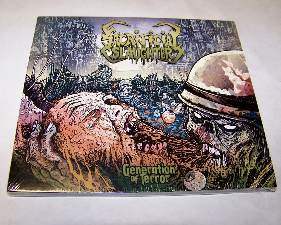 Sacrificial Slaughter - Generation of Terror CD Digipak  2017 HPGD  New & Sealed - Image 1 of 2