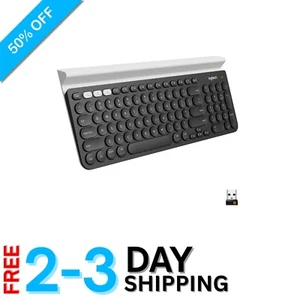 Logitech K780 Multi-Device Wireless Keyboard: Comfort & Versatility in Speckles - Picture 1 of 10