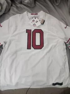 Nike Dri Fit On Field Arizona Cardinals Away White Deandre Hopkins Jersey... - Picture 1 of 4