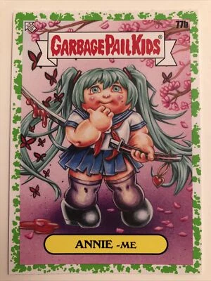 Garbage Pail Kids Topps Sticker 35th Anniversary Green Annie Me 77b - Image 1 of 2