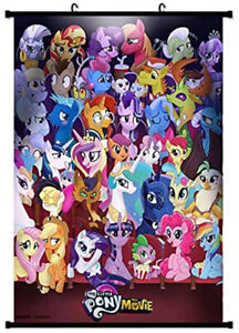 Maxi Size 36 x 24 Inch My Little Pony Believe In The Magic Of Unicorns New
