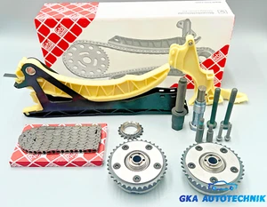 FEBI  Steuerkettensatz + Nockenwellenversteller Satz für BMW 1er 3er 5 N46 N42 - Bild 1 von 8