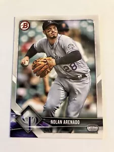 Nolan Arenado 2018 Bowman #81 Colorado Rockies - Picture 1 of 2