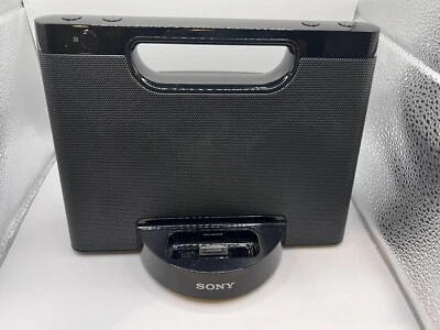 Sistema de audio personal Sony RDP-M7iPN iPhone/iPod Lightning Dock con alimentación funciona Foto 1 de 4