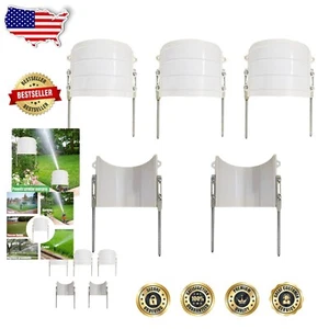 Durable Sprinkler Splash Shields – 5 Pcs Adjustable Guard for Lawns and Gardens - Picture 1 of 10