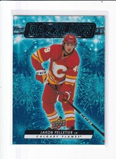 2023-24 JAKOB PELLETIER UPPER DECK SERIES 1 BLUE DAZZLERS RC #DZ-16
