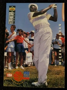 1994 MICHAEL JORDAN / Upper Deck Pro Files Basketball Golf #204 - Chicago Bulls - Picture 1 of 2