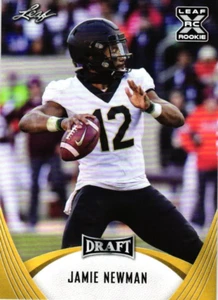 Jamie Newman 2021 Leaf Draft Rookie Card - Bild 1 von 4