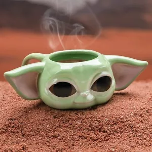 Star Wars - 3D Mug - Baby Yoda Coffee Mug Mandalorian Grogu Gift Box - Picture 1 of 1