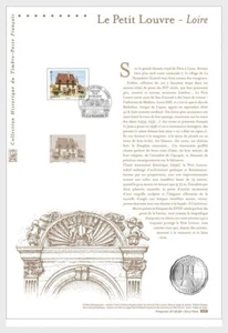 France 2022 architecture LE PETIT LOUVRE loire former postal relay horse 1v DOC - Picture 1 of 1