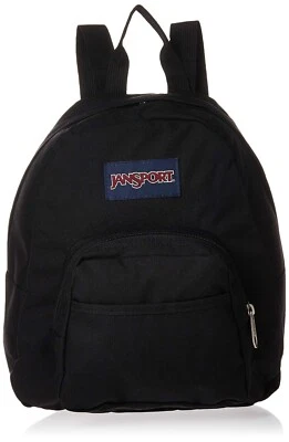 JanSport Half Pint Black Mini Backpack, 10.2 L - Image 1 of 4