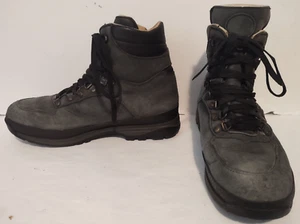 Raichle Hiking Gray Gore-tex Waterproof Boots Mens Sz 10.5 Vibram Sole Military - Picture 1 of 13
