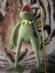 Raro De Colección EDEN Muppets Kermit La Rana 22” Peluche Muppets Show Jim Henson De Colección - Imagen 1 de 5