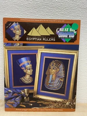 True Colors International Egyptian Rulers Cross Stitch Craft Book - Image 1 of 2