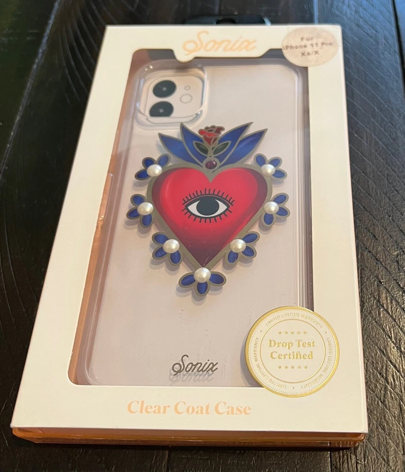 Funda Sonix Sagrado Corazón Serie Transparente para Apple iPhone 11 Pro X / XS 5.8" Foto 1 de 1