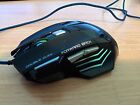 Wired Gaming Mouse 7 Button Backlit 5500 Dpi Adjustable Optical Pc Gamer Mice