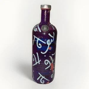 Botella Absolut vintage Britton pintada a mano de Palm Beach Estate años 90 púrpura - Imagen 1 de 7