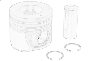 Piston OE HYUNDAI 2341027930 - Picture 1 of 8