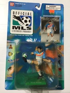 1996 Bandai Frank Klopas Actionfigur, 4" groß neu im Paket, KC Wizards MLS - Bild 1 von 8