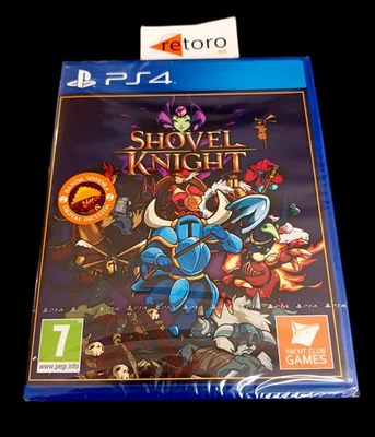 SHOVEL KNIGHT Sony Playstation 4 PS4 PAL-España New Sealed - Imagen 1 de 2