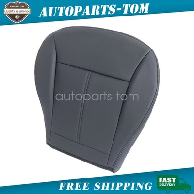 For 2007-2014 Ford Edge Passenger Bottom Replacement Leather Seat Cover Black - Image 1 of 4