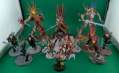 PARTE PINTADA! Lote Warhammer Age of Sigmar Sylvaneth Army Foto 1 de 4