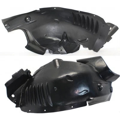 Par de protectores contra salpicaduras/guardabarros para Mercedes-Benz C250 2010 2011 conductor y pasajero Foto 1 de 4