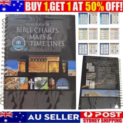 Rose Book Of Bible Charts, Maps, And Time Lines, Volume 1 Full-Color Bible Chart - image 1 of 4